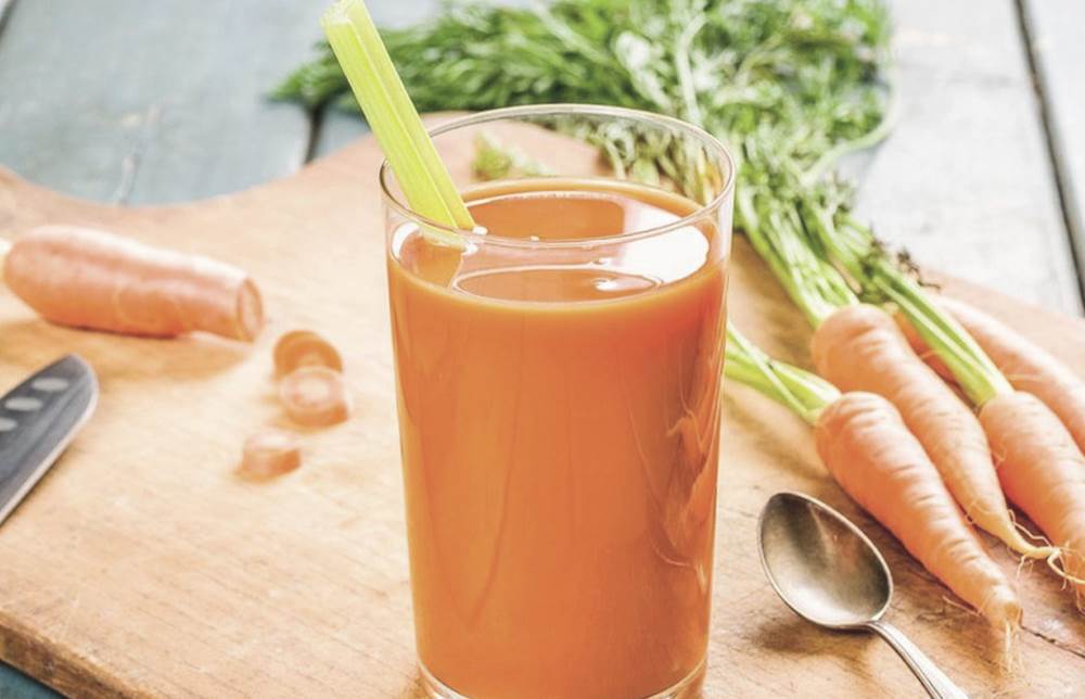 Морковный сок при анемии для пожилых людей