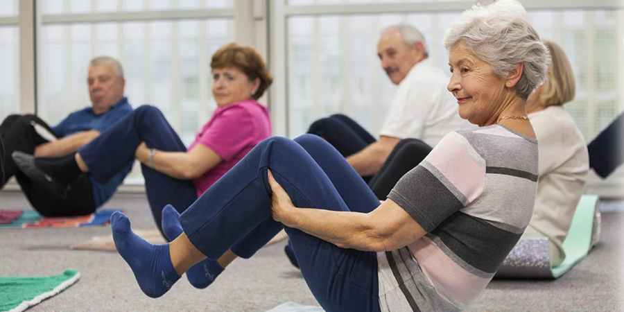 Упражнения ЛФК для пожилых людей